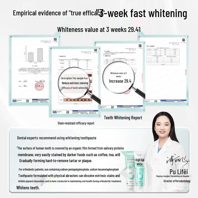 meyarn High Fluoride Whitening Toothpaste