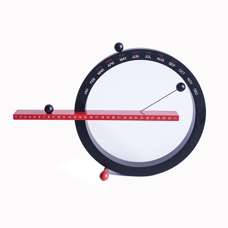 

Креативный магнитный вечный календарь 2025 - Художественное украшение для дома, стола и стены Multi-Year