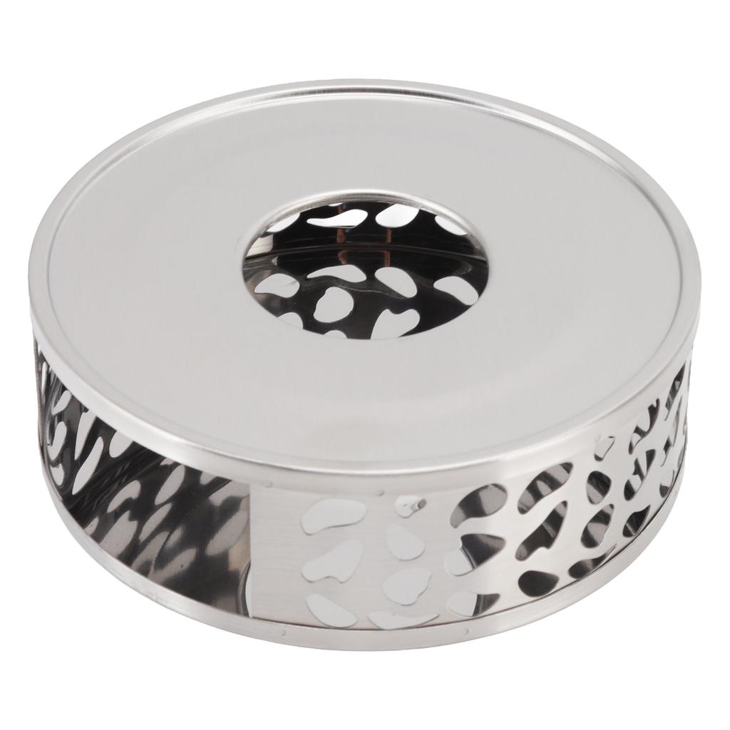 Teapot Heater Stainless Steel Ventilation Hole Design Hollow Teapot Warmer for Home Irregular Hole