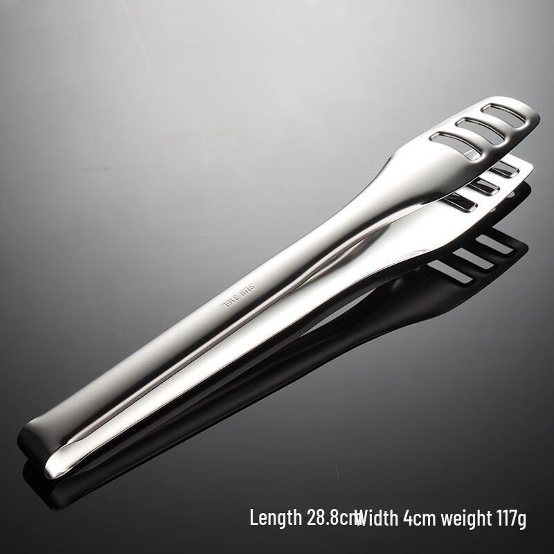 Multifunctional 304 Stainless Steel Grill Tongs Set