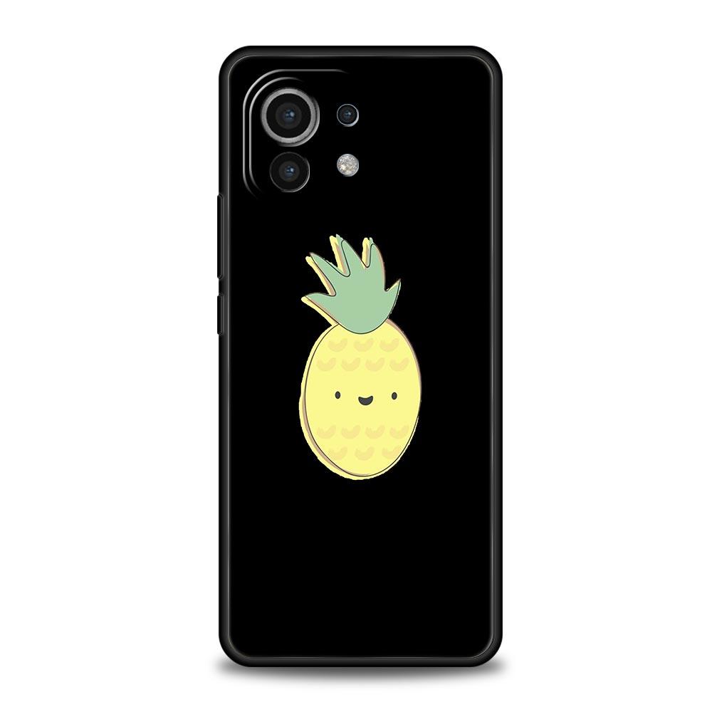 Kawaii Avocado Cute Flower Case For Xiaomi Poco X4 X3 NFC F3 F4 M3 M4 Mi Note 12T 10 12 11 Ultra 11T Pro 10T Lite 9T 5G Cover
