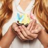 48pcs Paper Butterfly Birthday Decorations Multiple Colors Lightweight Butterfly Topper for Birthday Anniversary Wedding Party