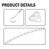 with Hook Picnic Tripod Stainless Steel Outdoor Campfire Cooking Rack  Picnic