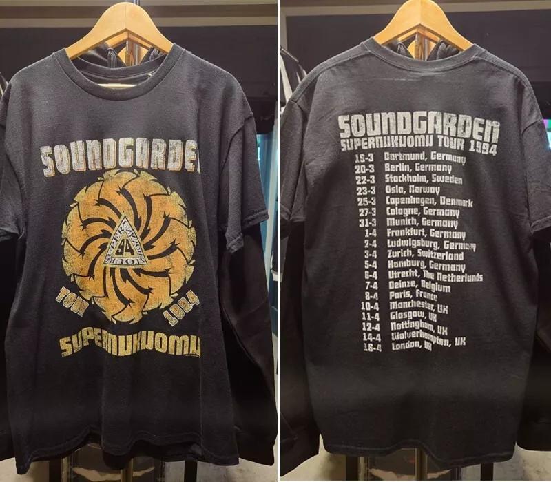 Soundgarden Superunknown Tour 94 2 sided T Shirt Full Size S-5XL Unisex T-Shirt XXXXL