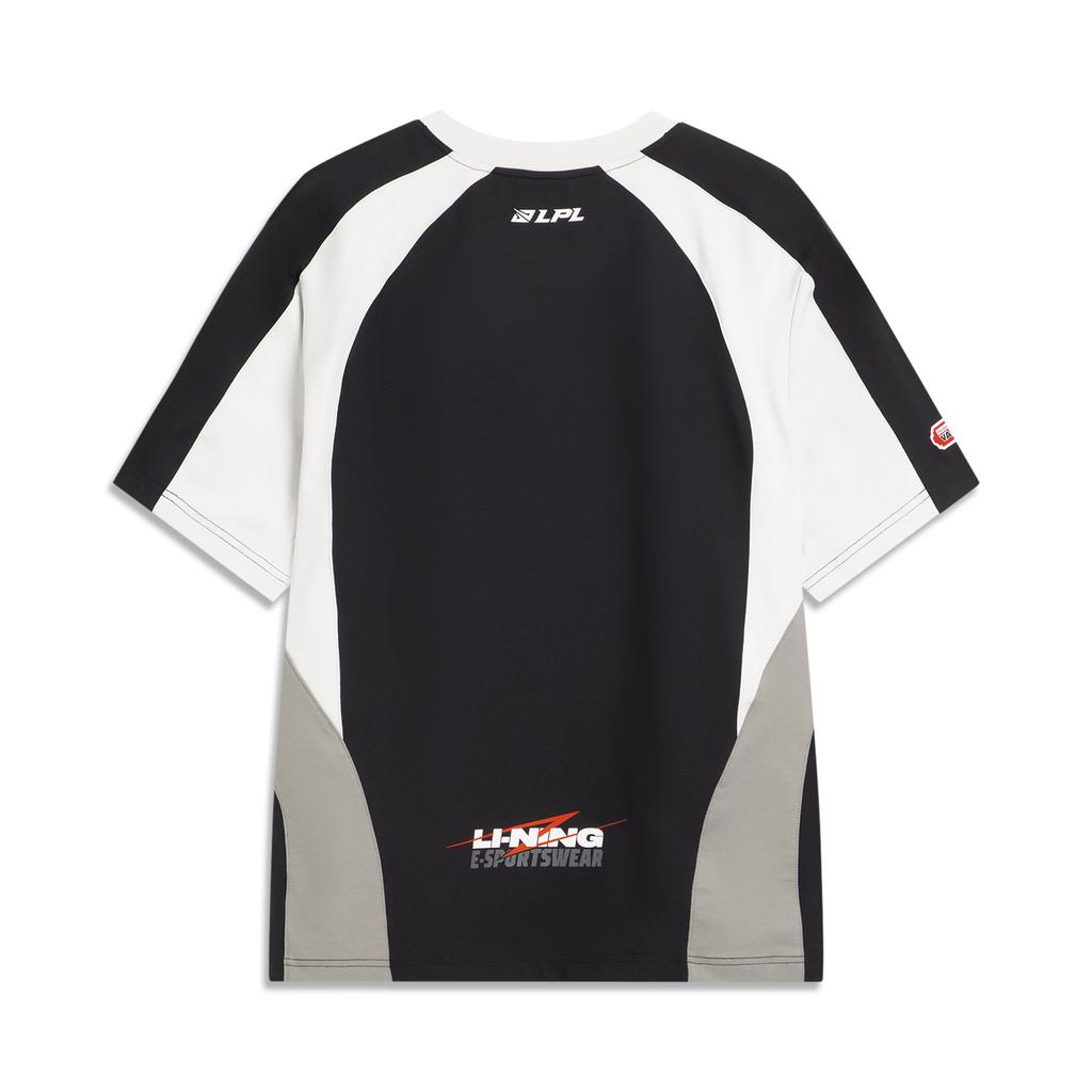Li Ning X LPL Collaboration MSI Event Expedition Sports Casual Fashion Round Neck Couple Casual Sports Short Sleeve T-Shirt Unisex T-Shirt ATSV711-1
