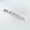 3D Chrome Black Letters GLC300de GLC300e GLC350e  GLC400e 4Matic Emblem for Mercedes Benz GLC X253 Car Trunk Logo Sticker