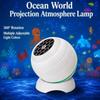 Led Ocean Projector Light, 360 Degree  Rotating Dynamic Night Light, Usb Powered Ambient Lamp, Decorative Lighting For Game,Living Room