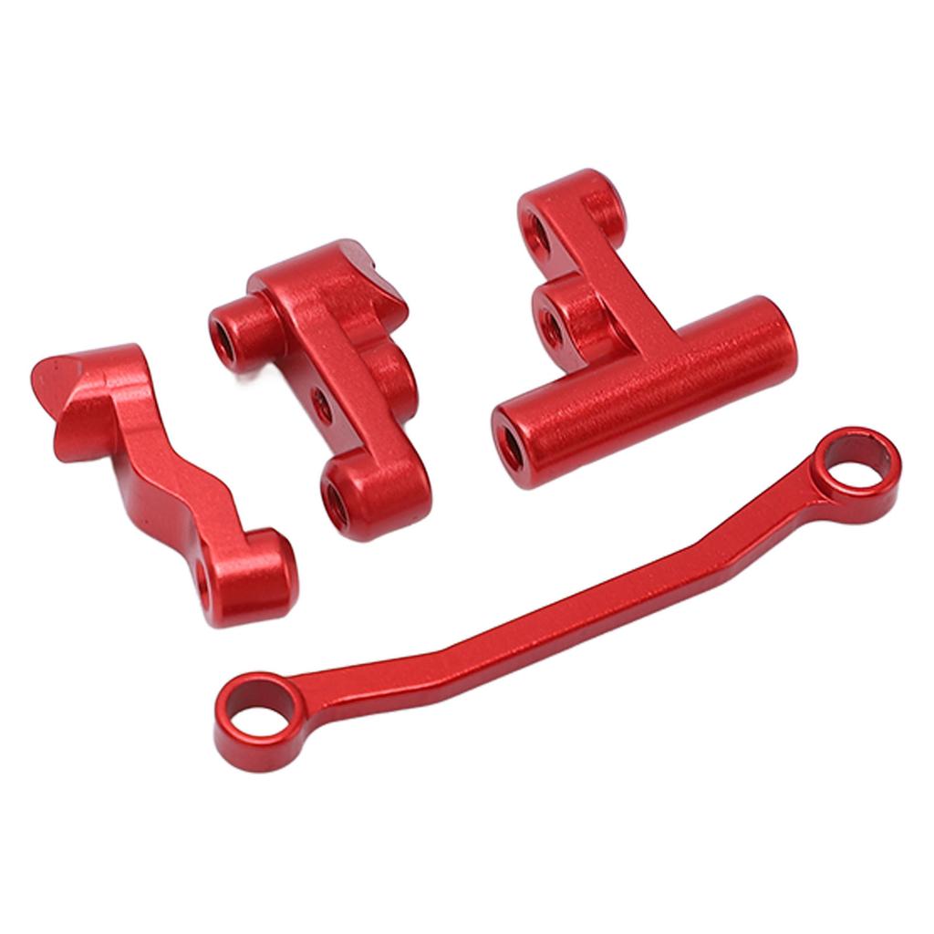 RC Steering Assembly Aluminum Alloy Replacement Exquisite Upgrade Parts for LaTrax Teton 1Celsius18 RC Car