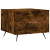 VidaXL Coffee Table Smoked Oak 50x50x40 Cm Engineered Wood 829342