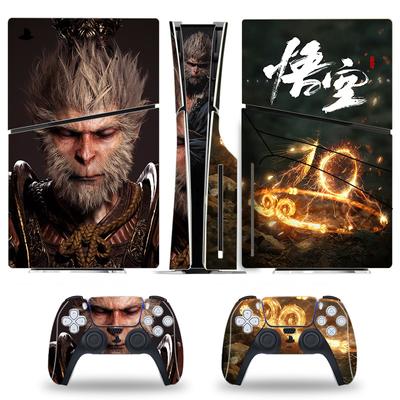 Adesivo Black Myth Wukong PS5slim Console de jogos PS5 PS5S Unidade óptica Edição Alça Filme host digital com tudo incluído