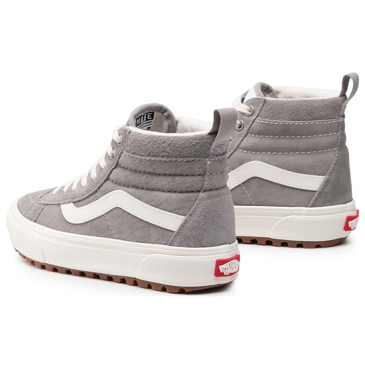 Vans Sk8 Mte-1 Casual Trendy Versatile Lightweight High-Top Skate Shoes Unisex Sneakers Gray VN0A5HZY6J6