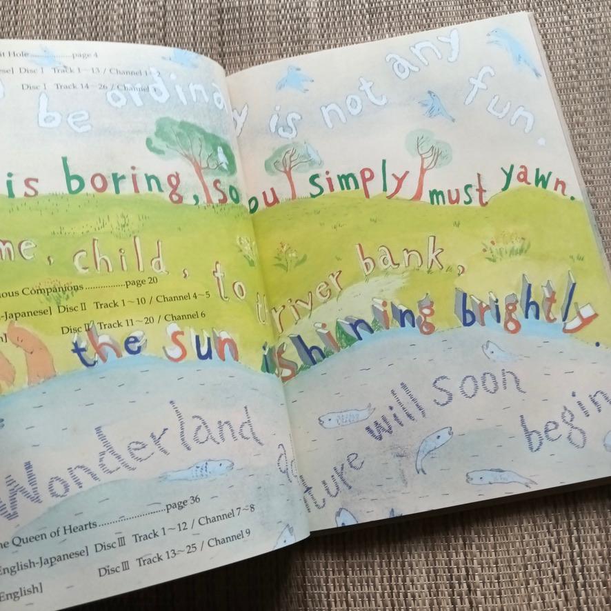 [USED] Yoko Yamamoto v Alice in Wonderland Picture Books Foreign Books