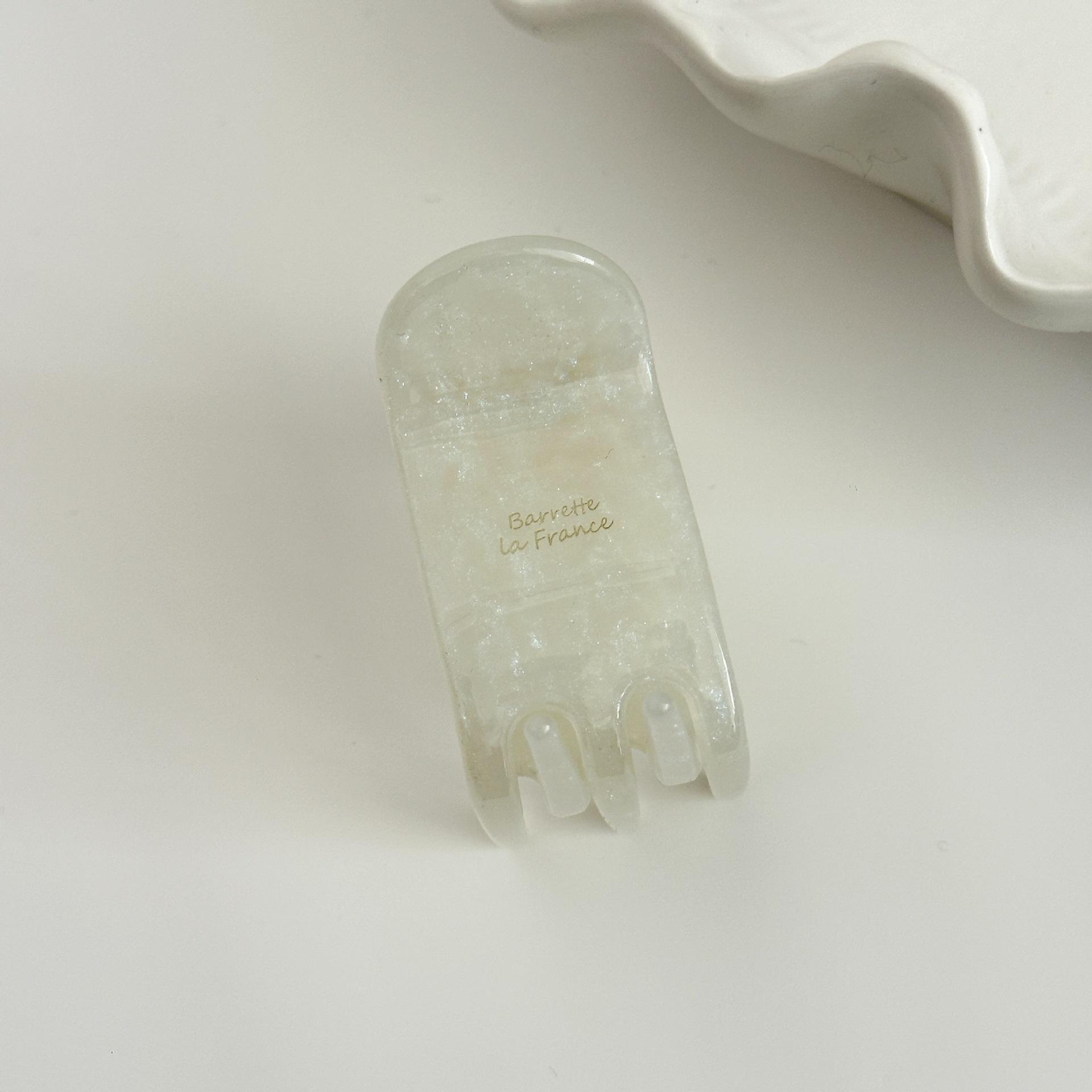 

Корейский Новый Дизайн Мода Ретро 2.6СМ Геометрическая Маленькая Заколка для Волос с 5 Зубцами Деликатная Ацетатная Заколка-Акула Аксессуары для Волос Hair Claws