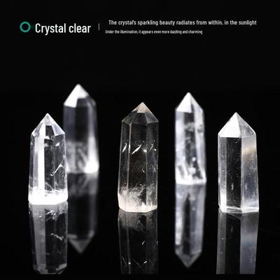 Donghai Natural Polished Hexagonal Crystal Energy Gem Column
