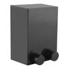 Indoor Cloth Hang Steel Invisible Retractable Clothesline Stretch Freely Drying Rope(Black)