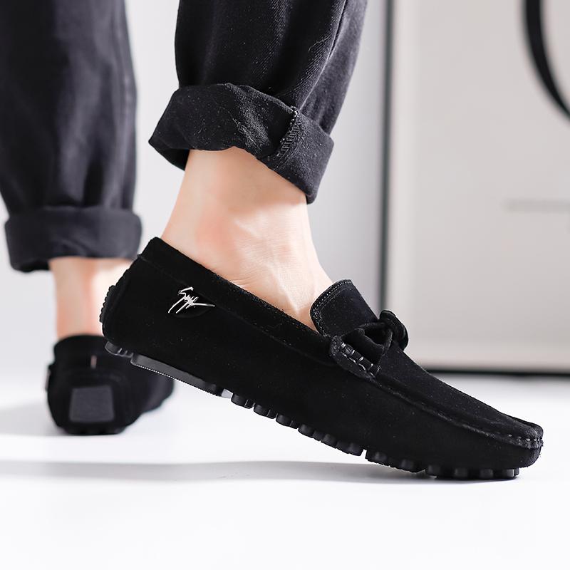 Fashion 2025 New Lightweight Men's Loafers Breathable Casual Business Shoes Mens Soft Sole Slip-on Flat Luxury Brand Male Moccasins