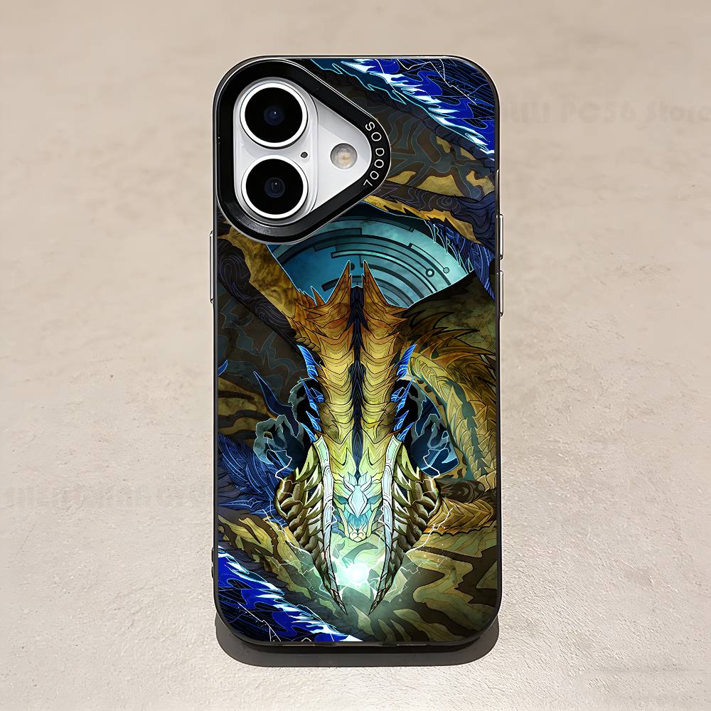 

H-Hunter M-Monsterr Case For IPhone 11 12 13 14 15 16 17 Pro Max XS X XR Cover iPhone15promax