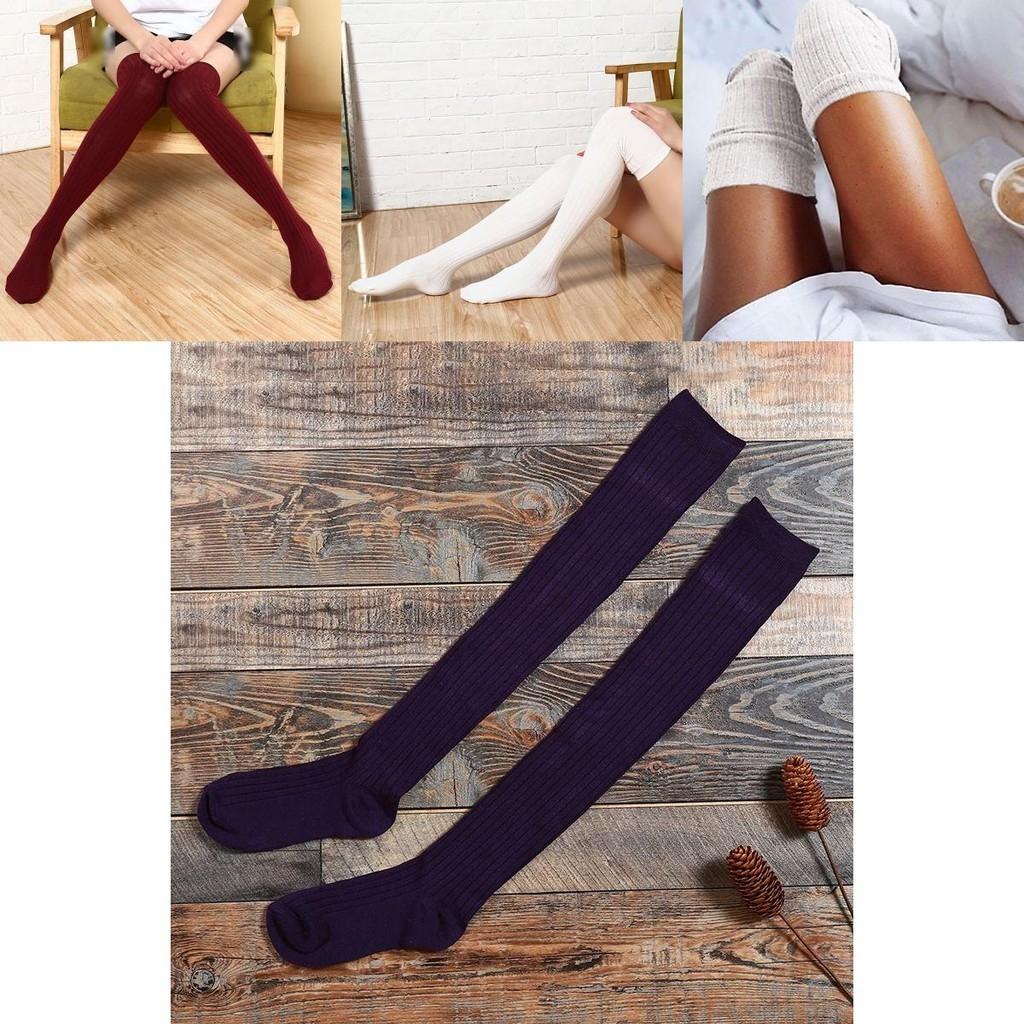 Warm And Comfortable Women Long Socks With Thick Knitted Fabric For Winter Wear