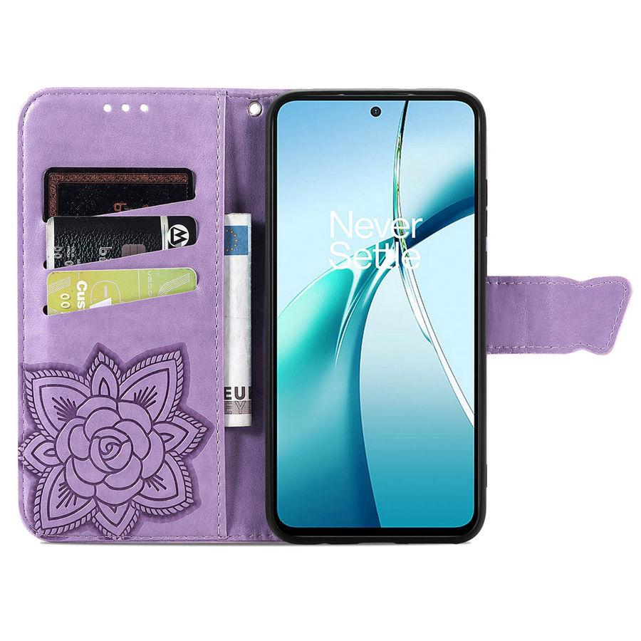 Étui à rabat en cuir motif papillon pour Huawei Nova 13i Y63 Y73 13 14 Pro Honor X9D X7D X6C Housse portefeuille Capa Coque