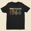 Summer Casual Short-sleeved Shirt 1966 Vintage T-shirt 2026 Gift for Those Born In 1966 On Their 60th Birthday Vintage Font