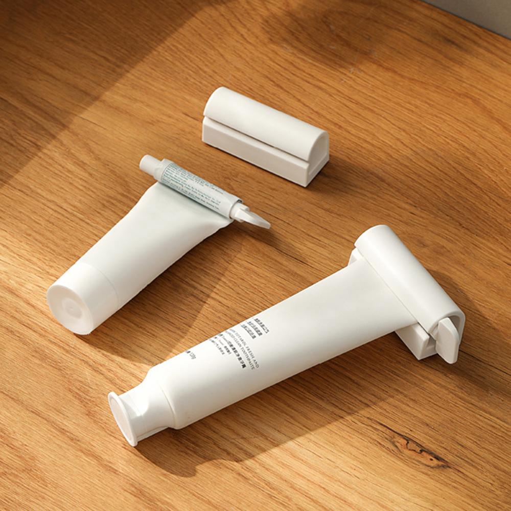 1pc Magnetic Wall Mount Toothpaste Squeezer, No-Drilling Manual Dispenser for Bathroom,Powerful Toiletries Organizer for Kitchen