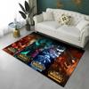 WOW Game World of Warcraft Gamer HD Teppich für Zuhause Wohnzimmer Schlafzimmer Sofa Fußmatte Dekor, Kinderteppich Rutschfeste Bodenmatte