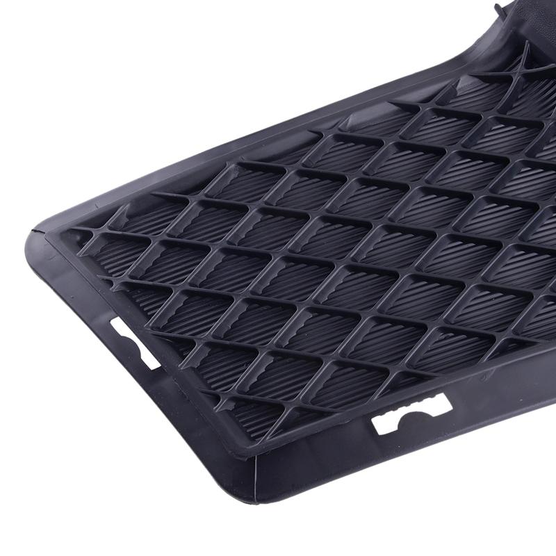 Car Front Left Fog Light Cover Trim Bezel Frame Fit for Kia Forte Sedan 2010 2011 2012 2013 KI1038107 865631M010 Black Plastic