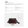 Xeie Thuk Shoulder Crossbody Handbag Women PU Adjustable Strap Daily Commute