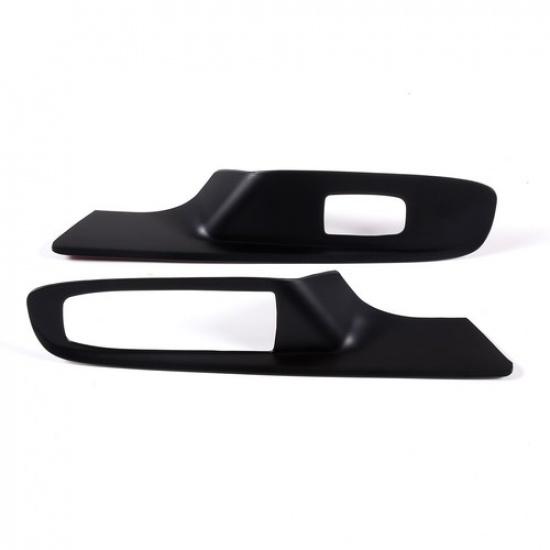 Matte Black Window Lift Switch Panel Cover For Corvette C8 Convertible -25