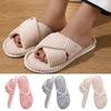 Slippers For Women  Womens Slipper Slides Home Bedroom Bathroom Spa Open Toe Corduroy Slippers Cozy Comfortable