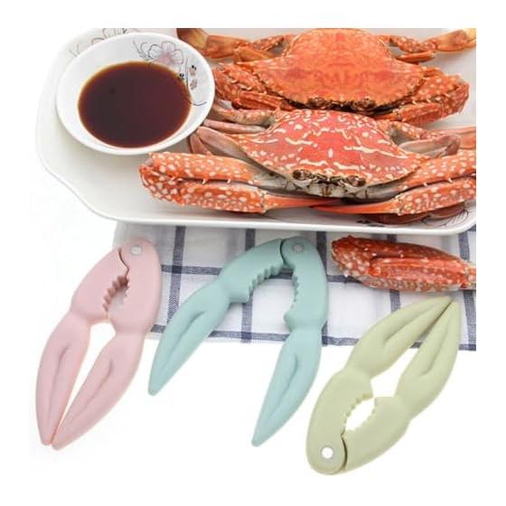 Pink PP plastic nut cracker with function to crush stubborn nuts for easy cleaning Perfect kitchen item for home parties and Christmas