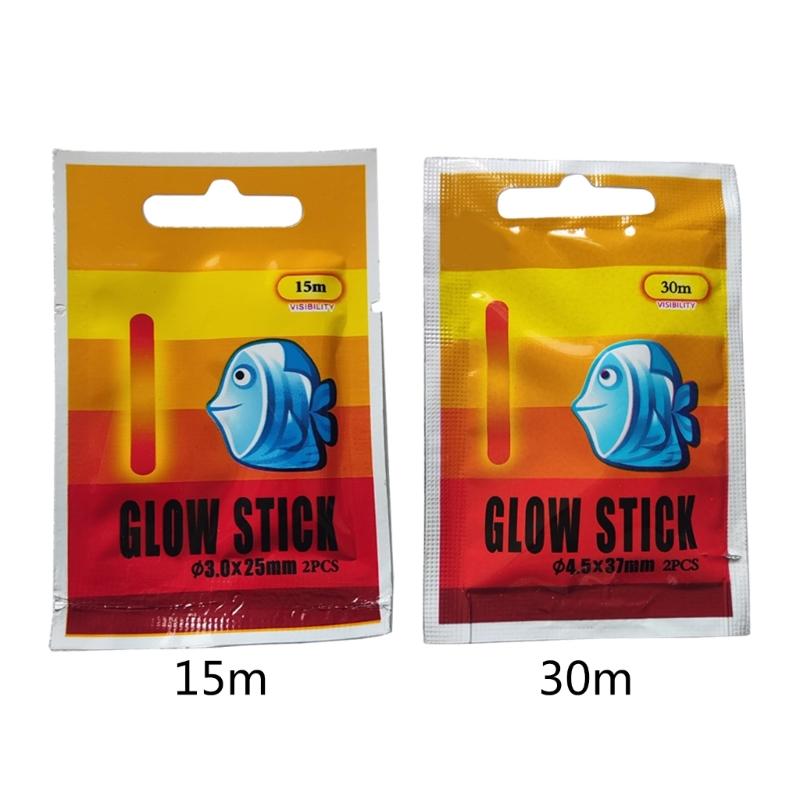 Fishing Rods Glow Sticks 2pcs Night Fishing Float Rod Lights Fishing Rod Light