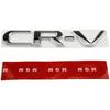 15.4cm Metal 3D Car Stickers Side Fender Badge Styling for Honda CRV Logo 2023 2024 Rear Trunk Emblem Decal Exterior Accessories ajl256