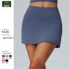 Oasis Lulu Women's Two-Piece Style Pocket Tennis & Yoga Skirt - Quick-Dry, Anti-Exposure, Ideal for Outdoor Sports & Fitness
