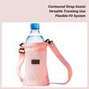 Water Bottle Bag Water Bottle Pouch With Strap Fashionable Sleeve With Adjustable Rope For Workout Shopping Road Trip Camping