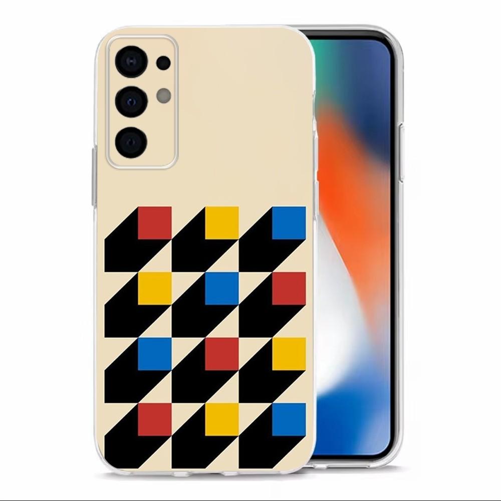 

Bauhaus Exhibition Art Phone Case For Samsung S30,S23,S21,S22,S20,Ultra,S20,FE,lite,S10,S9,S8,PIus Transparent Shell SamsungS8