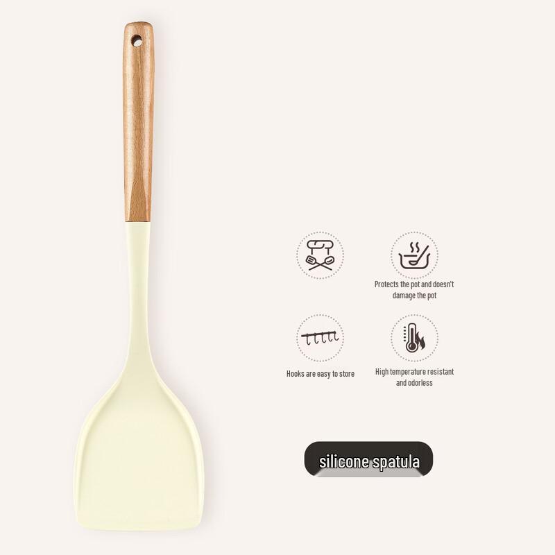 

Ruhan Non-stick Silicone Spatula Set