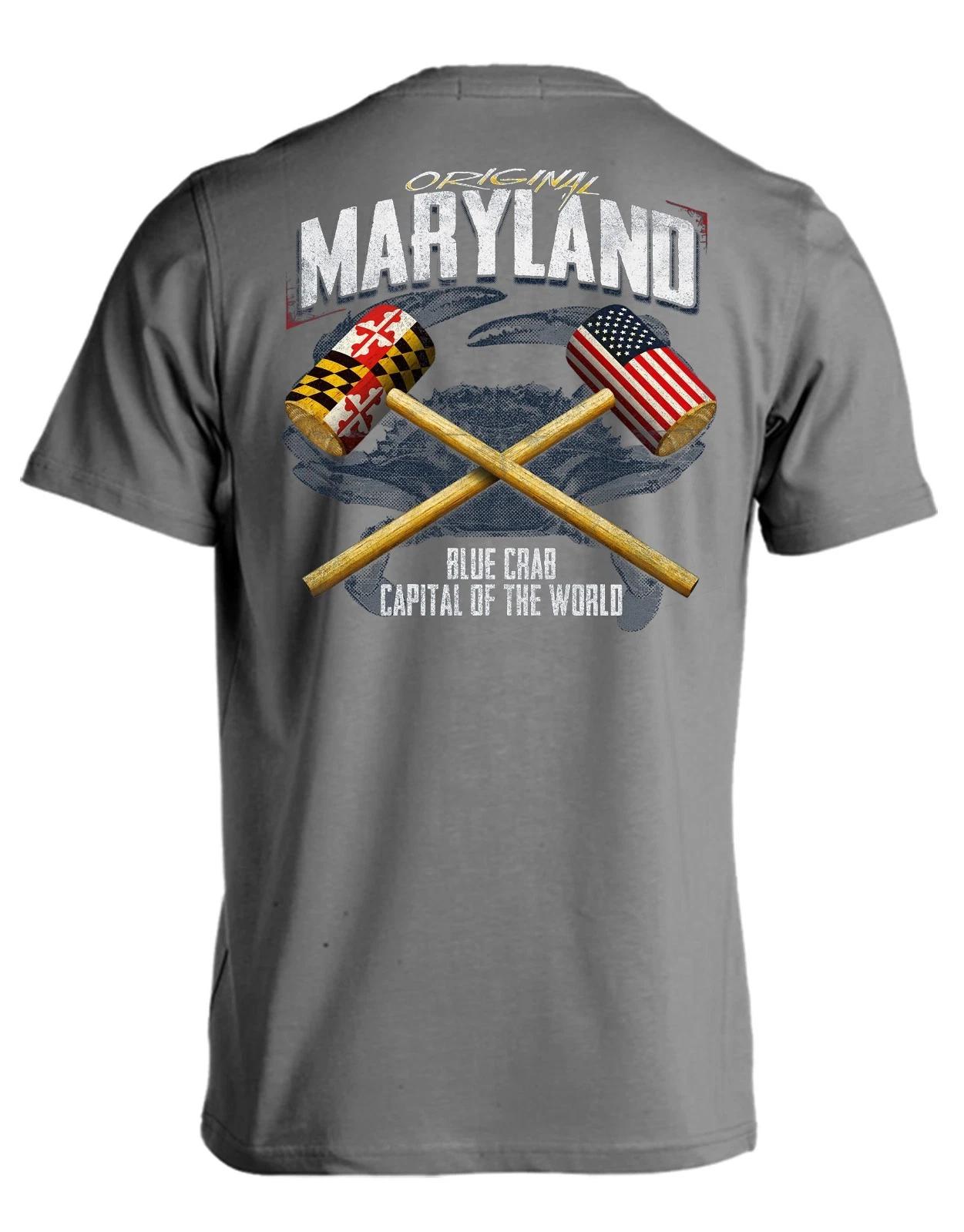 New MARYLAND my Maryland Blue Crab Capital of the World T Shirt S