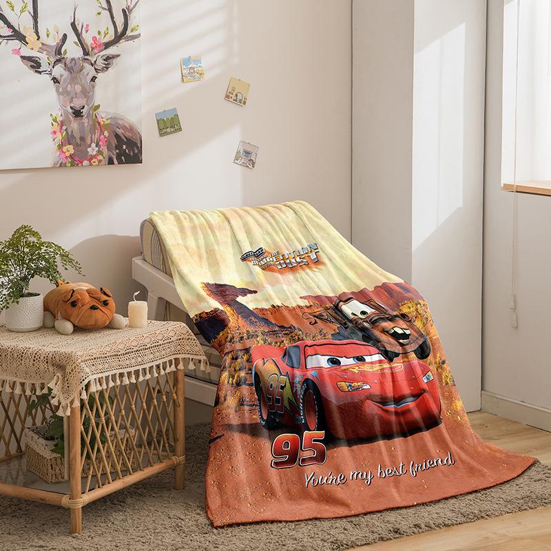 Cars Series Double-Sided Flannel 3D Digital Printing Blanket Blanket