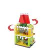 To Assemble Mini City Commercial Street Decoration Model Compatible With Building Blocks for Children's Educational Toys