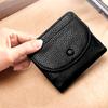 Leather Shield Card Holder Pocket Mini Wallet Small Wallet Women's Leather Purse Wallet Mini Wallet Wallets for Men Slim