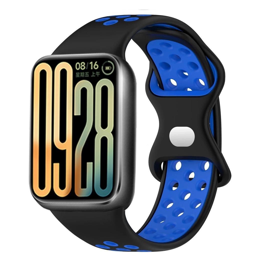 Soft Silicone Strap for Xiaomi Mi Band 8 Pro/9 Pro Sports Breathable Bracelet Wristband for Redmi Watch 6 5 4 Correa Accessorise