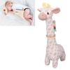 Plush Giraffe Teether Toy Fun Teether Design Cute Infant Plush Stuffed Giraffe Toy for 0‑1 Years Old Newborn