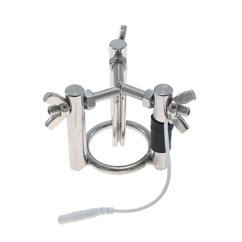 Chaqiu Stainless Steel Urethral Dilator for Men: Adult Training Prop with Three Pillars