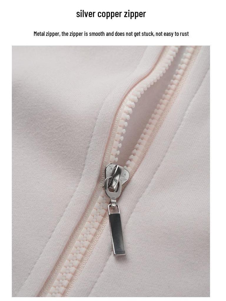 Geacă cu glugă slim fit pentru femei 2025 - Toamnă timpurie, Top scurt în stil coreean care îmbrățișează talia