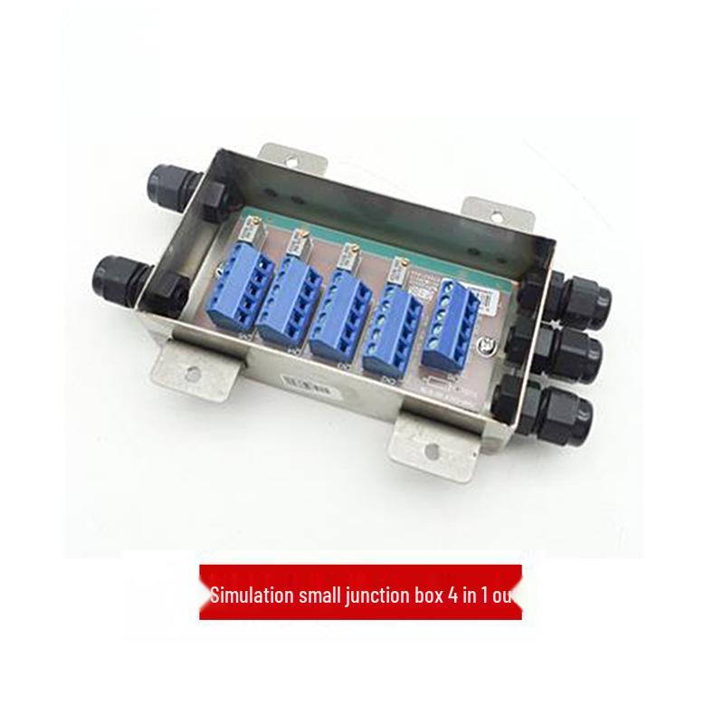 Kelida Stainless Steel Load Cell Digital Junction Box, 100 Ton, 4-Wire, Weighbridge-Compatible.