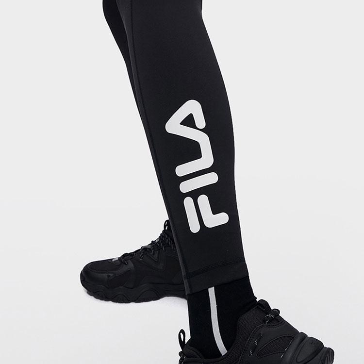 New FILA Leggings Women's Black F11W319604FBK
