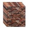 3D Retro Brick Pattern Self-Adhesive Foam Wall Stickers - Waterproof, Moisture-Proof, and Insulating for Hotels and Restaurants