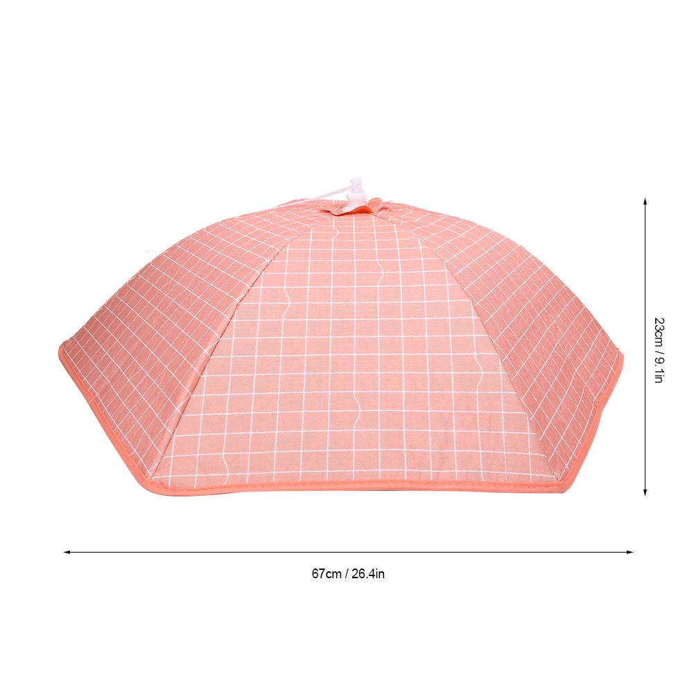 Household Kitchen Foldable Food Mesh Cover Tent Food Preservation Cover Kitchen Accessory