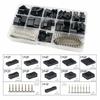 200/620PCS 2.54mm Terminal Connector Female Pin Connector Male Crimp Pins SM Type Connector 1-6P with Box Pin Header Connector